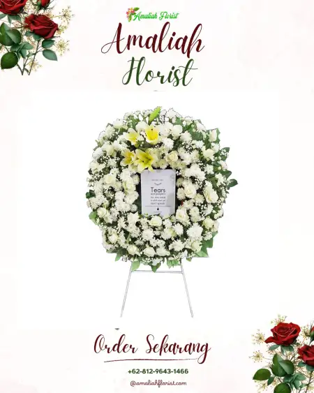 Krans Bunga Duka Petemon